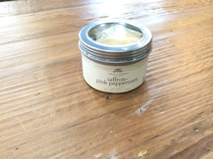Saffron-pink peppercorn sea salt
