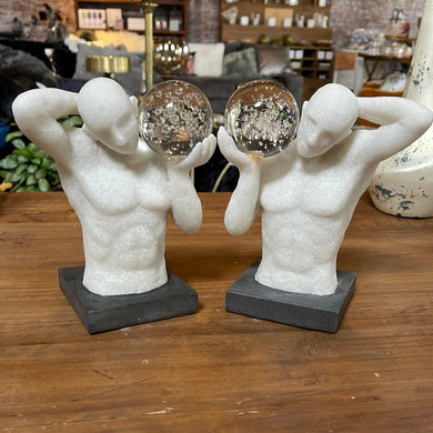 Atlas Book ends set of 2