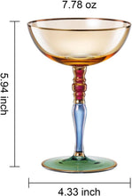 Italian Renaissance Cocktail, Martini & Champagne Coupe