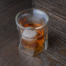 Double Wall Hexagon Whiskey Glasses 10 oz (1pc)