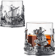 Viking & Mythological Whiskey Drinking Glass - 12 OZ