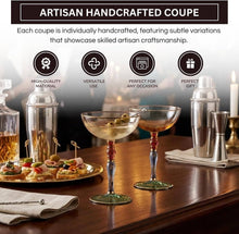 Italian Renaissance Cocktail, Martini & Champagne Coupe