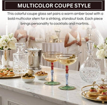 Italian Renaissance Cocktail, Martini & Champagne Coupe