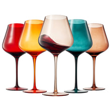 Colors of Amsterdam, City Wine Glassware | 5 Set, 20 OZ