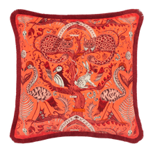 Wonder World Luxury Velvet Cushion: Forest