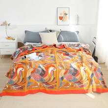 Bird Cotton Quilt: Small (150 x 200 cm/59.1 x 78.7 in)