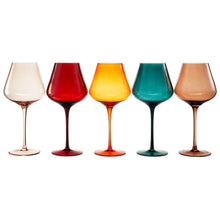 Colors of Amsterdam, City Wine Glassware | 5 Set, 20 OZ