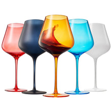 Colors of New York City, Wine Glassware | 5 Set, 20 OZ