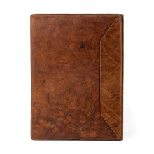 Benjamin Leather Padfolio: Walnut