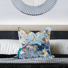 20 x 20 Stanton Turquoise Pillow - Down Fill