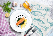 Big Catch Cocktail Napkins - Fish Nautical Paper Napkins