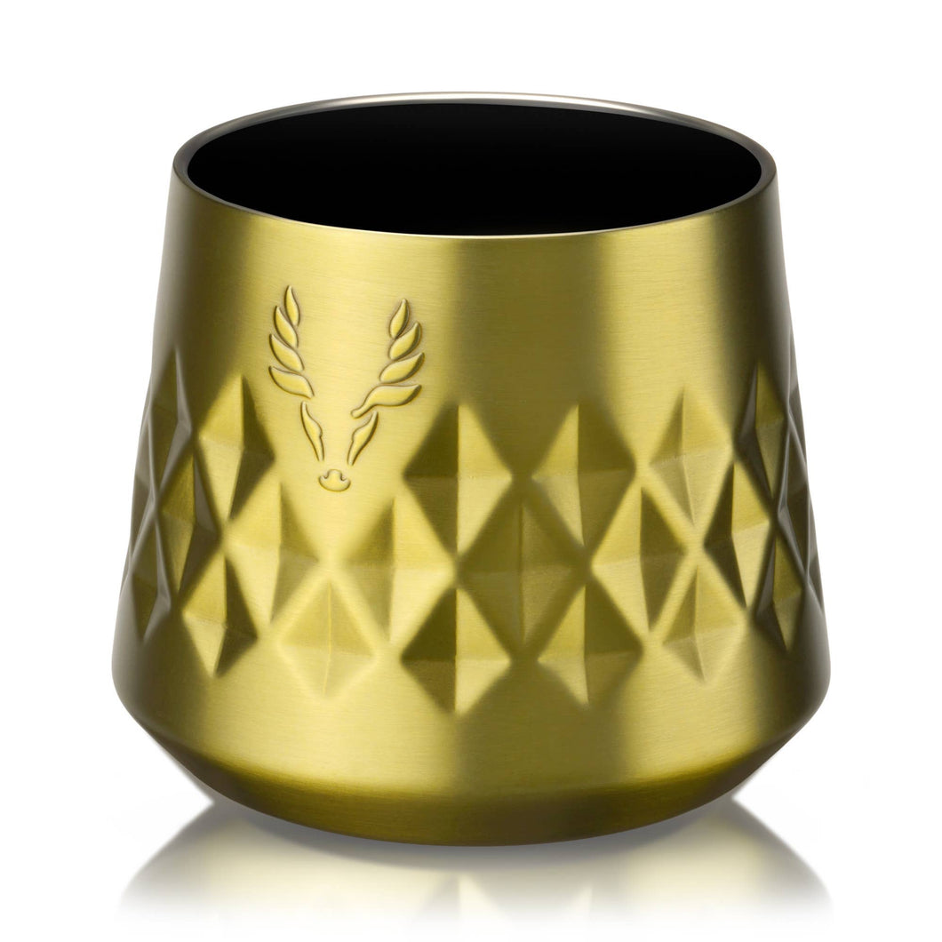 Paragon Double Walled Insulated Whiskey Tasting Glass - Gold