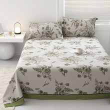 Reversible Pastoral Leaf Cotton Quilt: Medium (160 x 210 cm/ 63in x 82.7in)