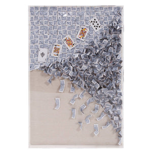 5 Straight Recycled Wall Art
