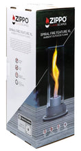 FlameScapes™ Spiral Fire Feature XL: Silver