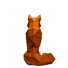 Fox 3D Origami Model PaperCraft Kit