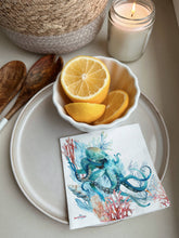 Octopus Cocktail Napkins - Nautical Napkins
