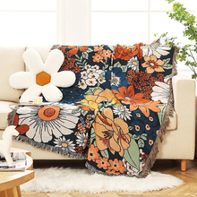 Urban Flowers Blanket: Small (160 x  130 cm/63 x  51.2 in)