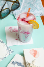 Royal Flamingo 16oz Pearlized Cups
