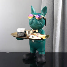 French Bulldog Statue: Lounging Black