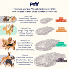 PupRug by Paw.com™ Faux Fur Orthopedic Dog Bed - Curve Sable Tan: Large (50" L x 30" W)