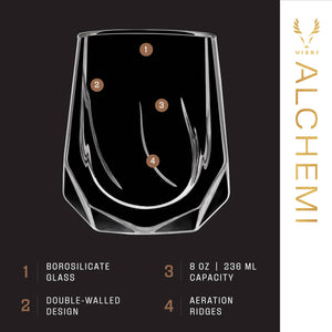 Alchemi Aerating Wine Tasting Glass by Viski