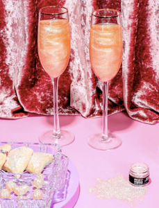 Champagne Rose Gold Edible Glitter - 4g Jar