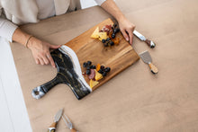 Resin Cheese / Charcuterie Board - Large 10"x20" Caribbean Blue