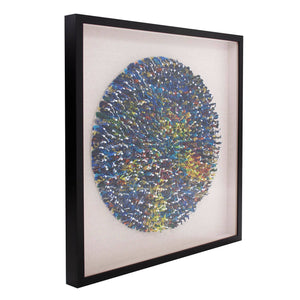 Toy Soldier Mandala Recycled Wall Art
