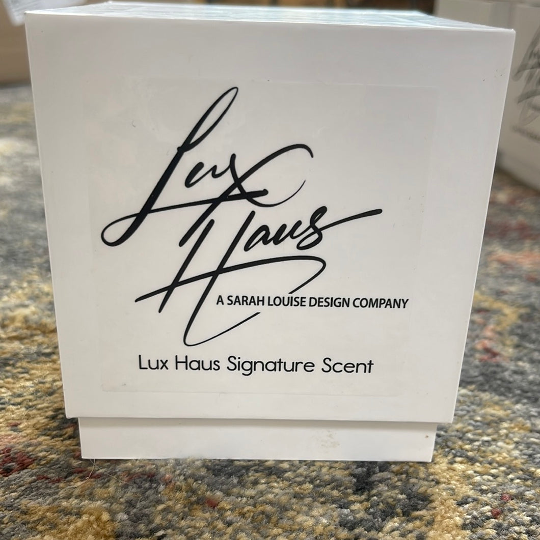 Lux Haus signature scent candle