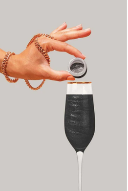 Black Onyx Edible Glitter Jar