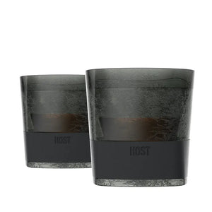 Whiskey FREEZE™ Cooling Cup in Smoke (set of 2) by HOST®