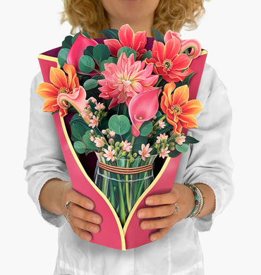 Dear Dahlia (8 Pop-up Greeting Cards)