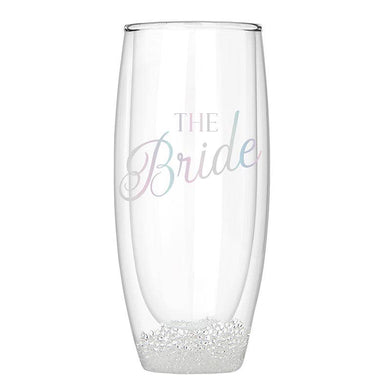 Double-Wall Champagne Glass - The Bride