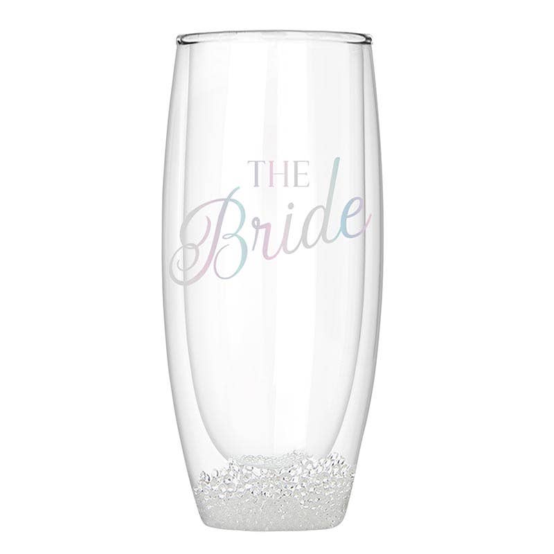 Double-Wall Champagne Glass - The Bride