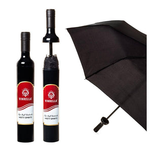 Misty Spirits Wine Bottle Umbrella