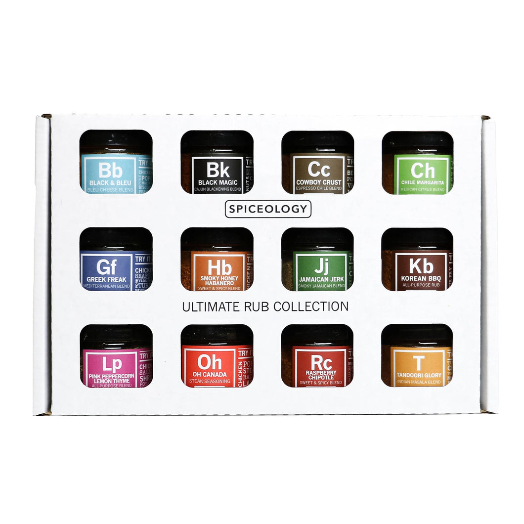 Ultimate Rub Collection | 12 Mini Rub Jars