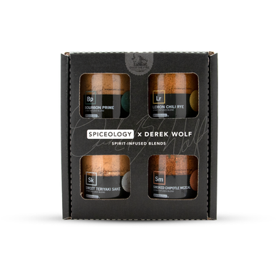 Derek Wolf Spirit-Infused Signature Collection | 4 Pack Glas