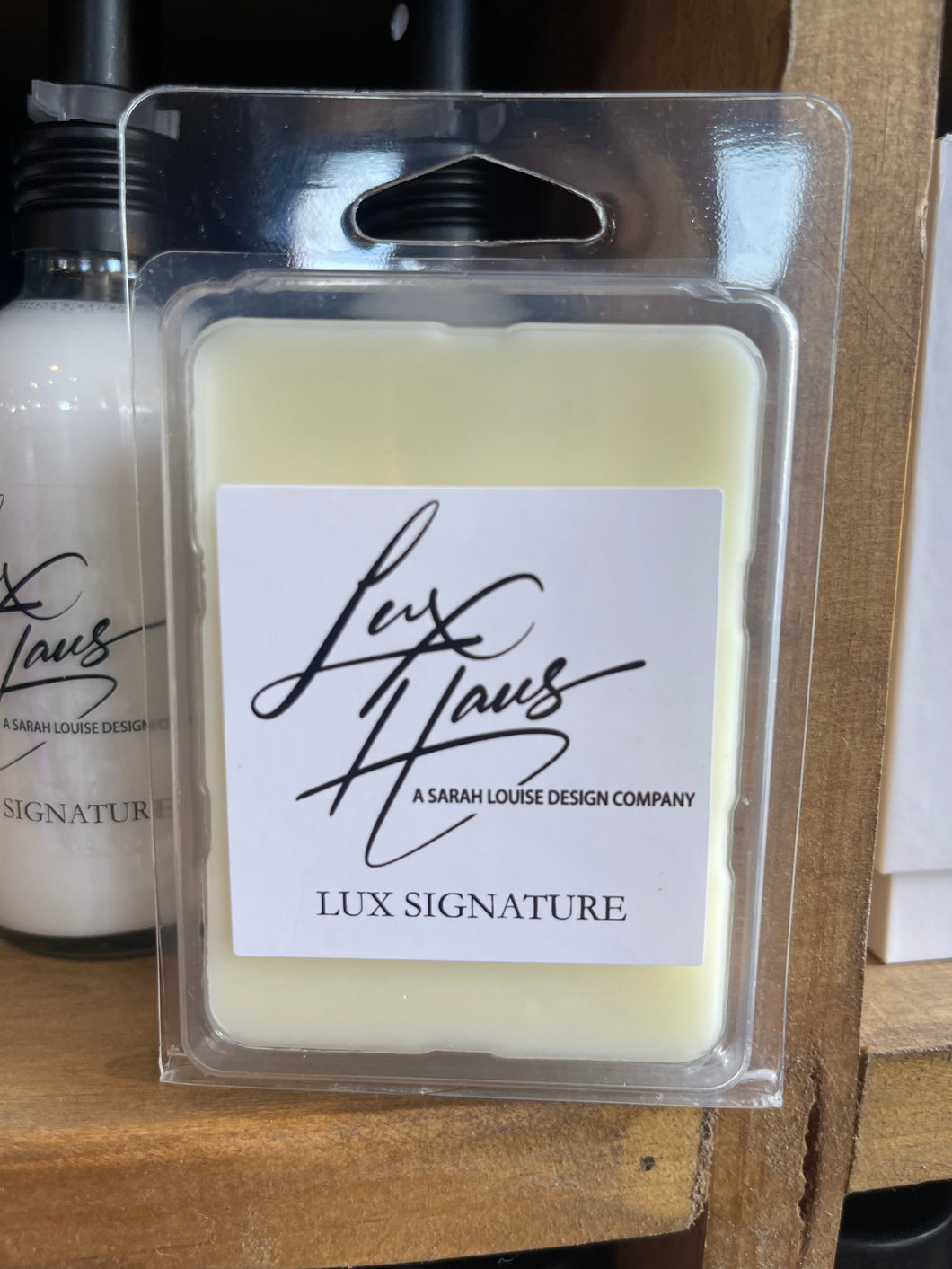 Lux Haus signature wax melts